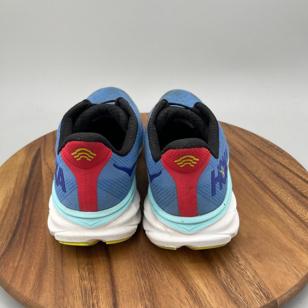 Hoka One One Clifton 9 Shoes Mens Size 12 D Blue Running Comfort Walking Sneaker - Picture 4 of 9